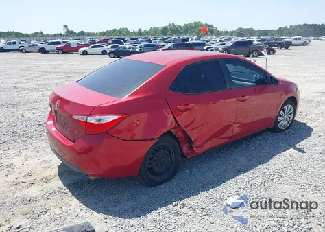 2016 Toyota Corolla Le z USA, uszkodzony, nr VIN 2T1BURHE2GC517396